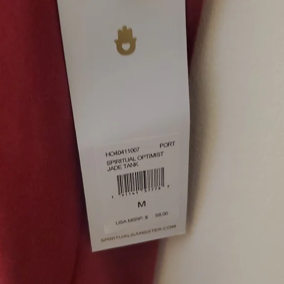 Kids Sleeveless Top - Red - Picture 4 of 4